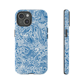 Product image for Ocean Blue - Tough Phone Case - iPhone 15