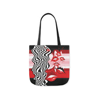 Kissable Tote Bag / Black / 41cm x 41cm (M) / Side 1