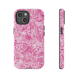 Product image for Ocean Pink - Tough Phone Case - iPhone 15