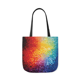 Autumn Haze Tote Bag / Black / 46cm x 46cm (L) / Side 1