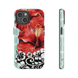 Product image for Hibiscus - Tough Phone Case - iPhone 15
