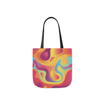 Marmalade Swirl Tote Bag / Black / 33cm x 33cm (S) / Side 2