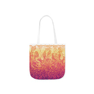 Mermaid Sunset Tote Bag / White / 33cm x 33cm (S) / Side 1