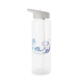 Product image for Mermaid Blue - Eco Water Bottle - 740ml / Straw