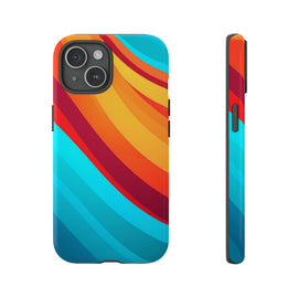 Product image for Sunset Wave - Tough Phone Case - iPhone 15