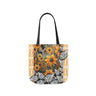 Sunflower Tote Bag / Black / 41cm x 41cm (M) / Side 1