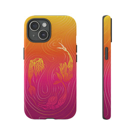 Product image for Mermaid Sunset - Tough Phone Case - iPhone 15