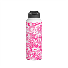 Product image for Ocean Pink - Insulated Water Bottle - 950ml / Straw