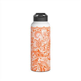 Product image for Ocean Orange - Insulated Water Bottle - 950ml / Straw