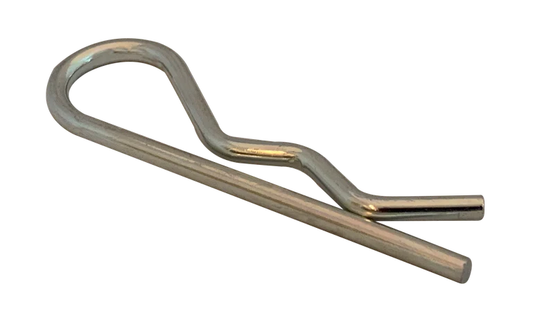 Steel Zinc Plated Hitch Pin .08 Wire X 1-9/16