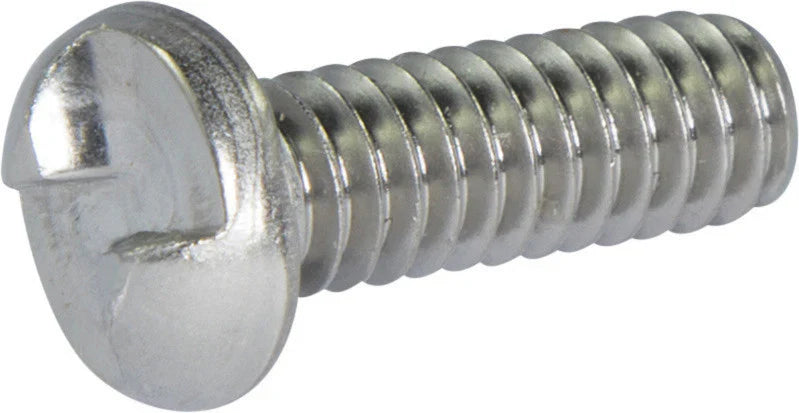 Machine Screws Round Head Theft-Pruf Steel Zinc Plated 5/16-18 X 2