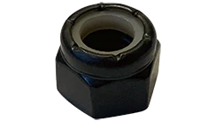 Hex Lock Nuts NM NE Nylon Inserts Steel Black Oxide 10-24