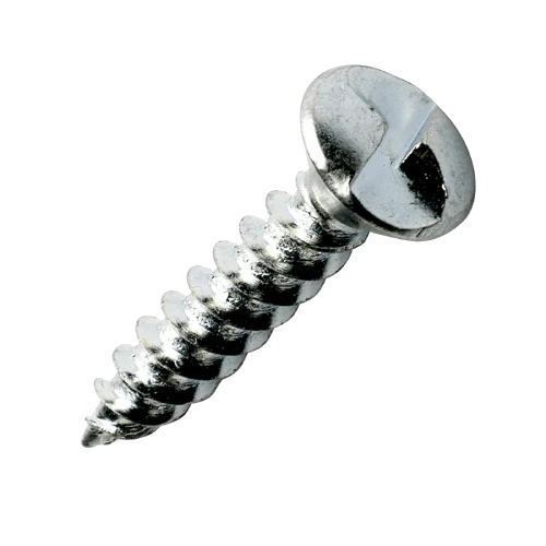 Wood Screws Round Head Theft-Pruf Steel Zinc Plated 10 X 1-1/2