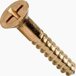 Wood Screws Frearson Drive Flat Head Silicon Bronze 8 X 1-1/2