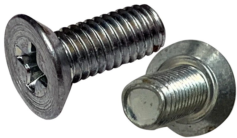 Thread Rolling Screws Phillips Flat Head Steel Zinc & Waxed Tri-Lobe #8-32 X 1-1/2 Taptite Screws Alternative