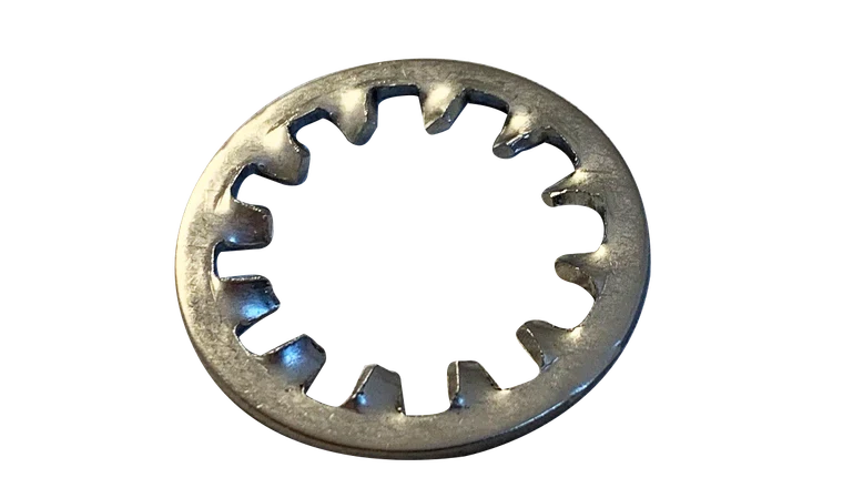 Lock Washers Internal Tooth DIN 6797J Steel Zinc M4