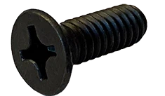 Machine Screws Phil Flat Steel Black Oxide 6-32 X 3/16