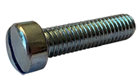 Machine Screws Slotted Fillister Steel Zinc Plated 1/4-20 X 2