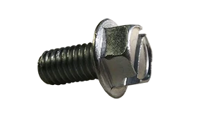 Machine Screws Slotted Indented Hex Washer Zinc Plated 8/32 X 1 1/4