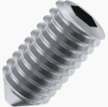 Set Screws Socket Cone Point 18/8 Stainless 5/16-18 X 3/8