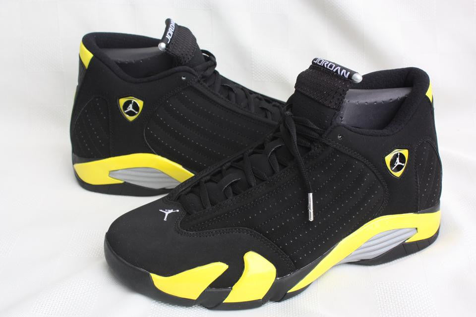 black and yellow 14's