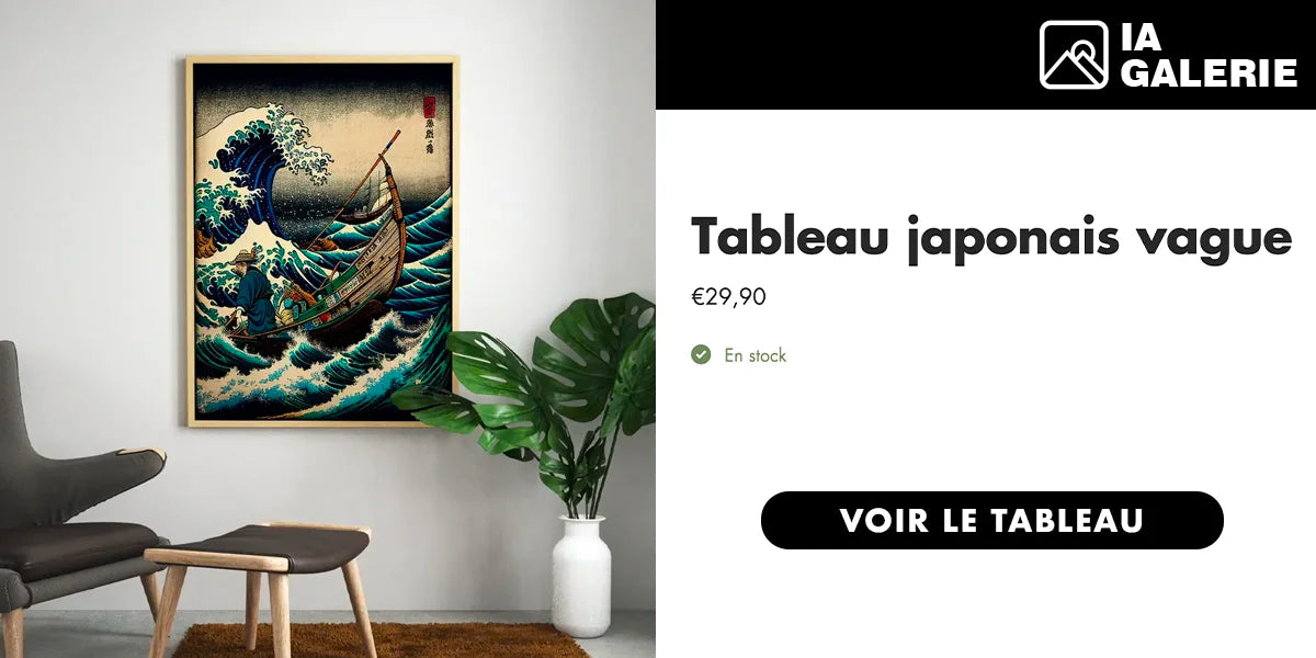 tableaux japonais la vague cta