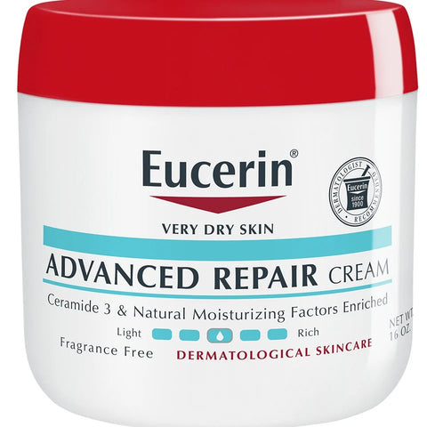 Is it OK to use Eucerin Advanced Repair on your face?