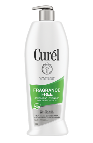 What are the side effects of Curél lotion?