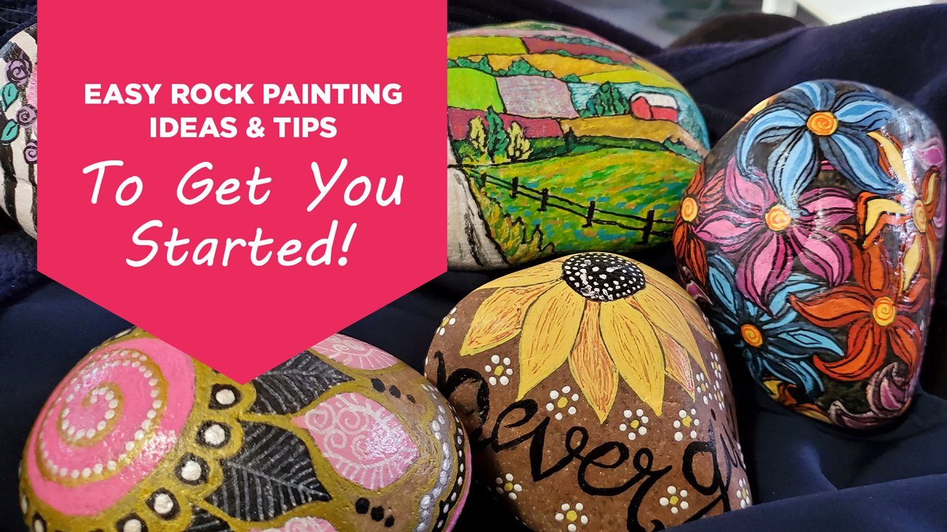 Rock Painting Ideas to Get You Started! - Chalkola - Chalkola Art ...