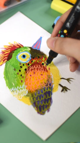 78 Painting Ideas - Bird Painting