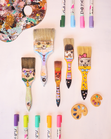 Fun Art Project Activity to Explore Paint Brushes Kids Activities Blog