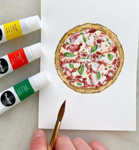 78 Painting Ideas - Paint Your Favorite Pizza