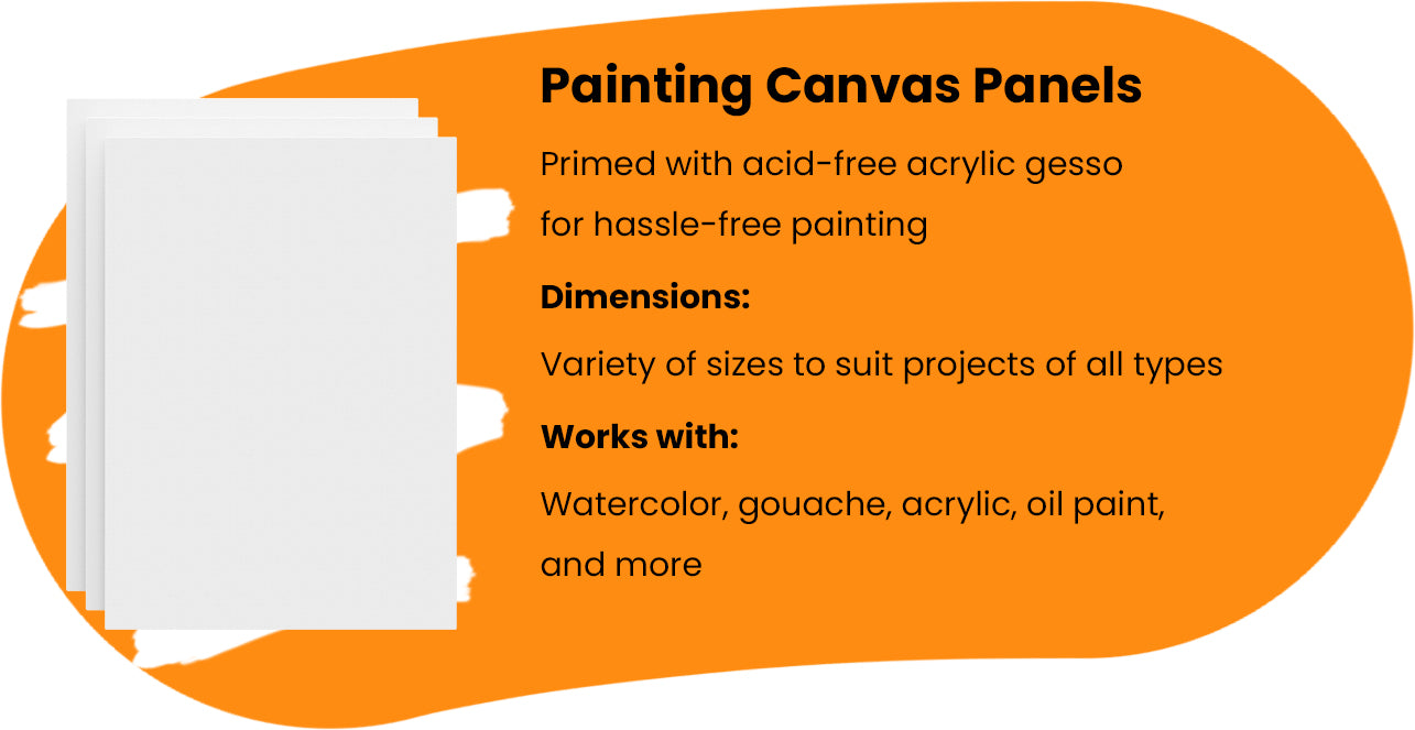 Chalkola Painting Canvas Panels