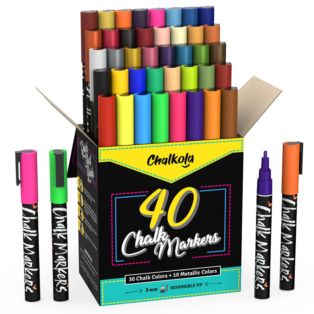 Scrapbooking Using Chalk Markers - Chalkola Art Supply