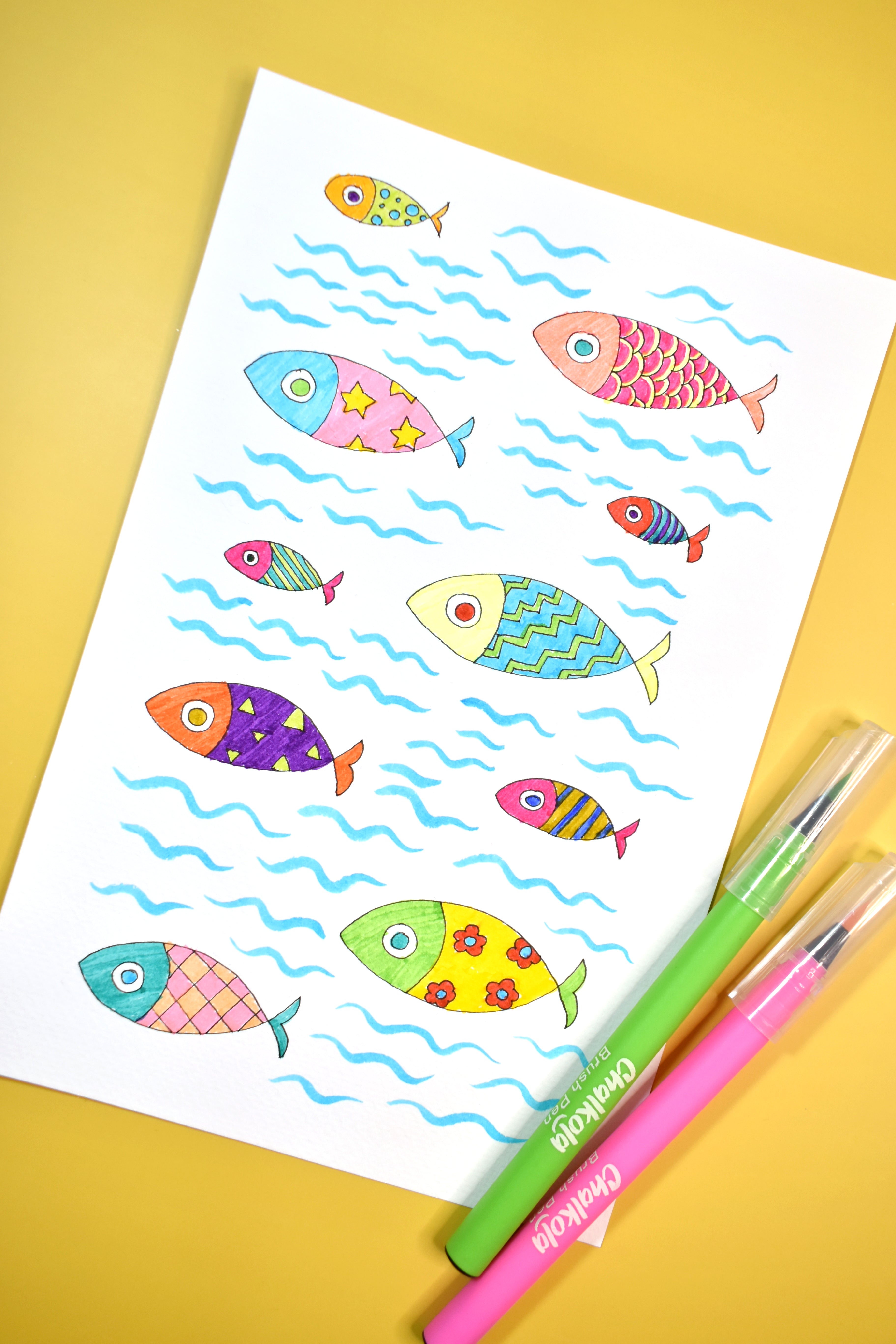 Fish Watercolor Painting 2