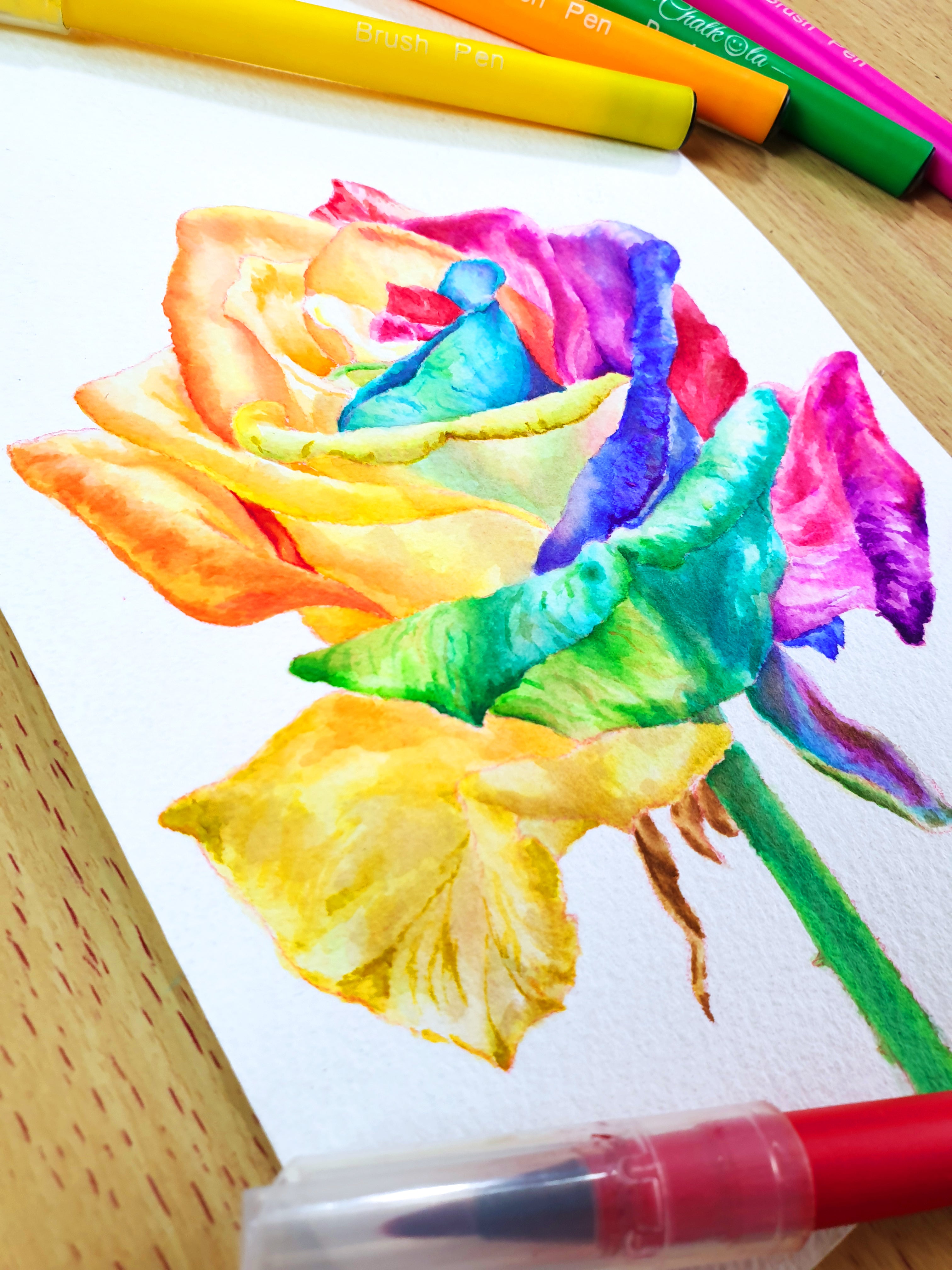 Flower Watercolor Painting 21