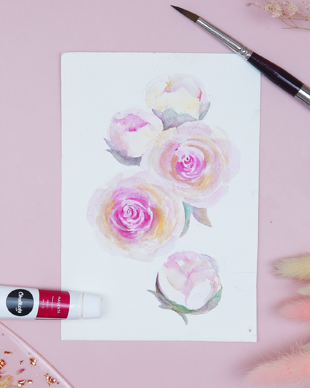 Flower Watercolor Painting 25