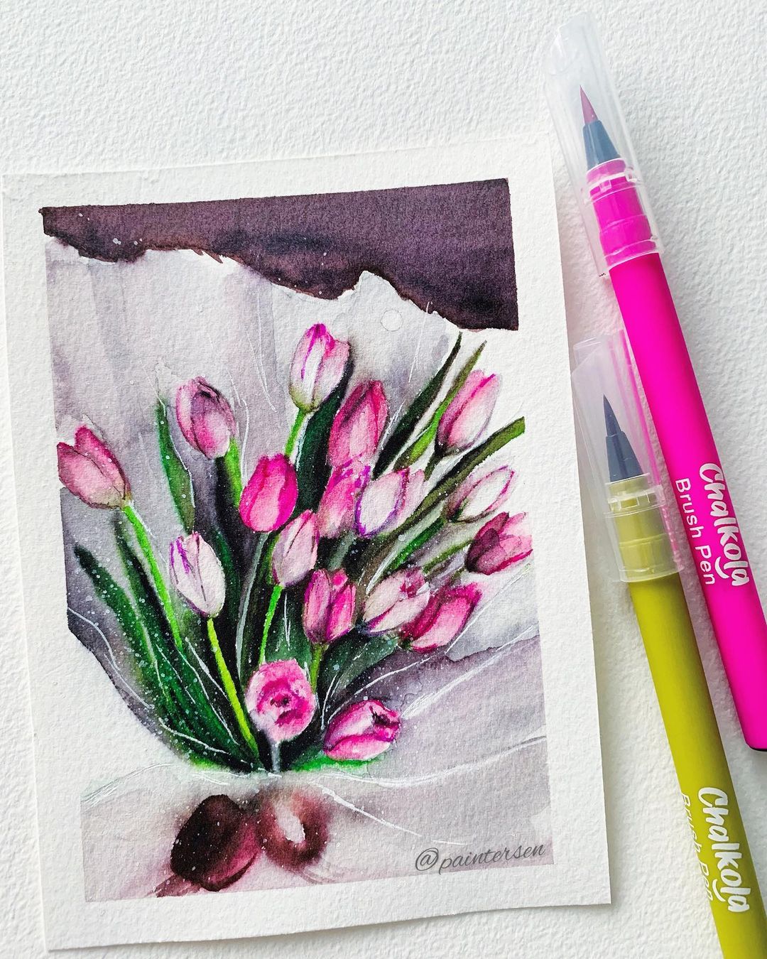 Flower Watercolor Painting 5