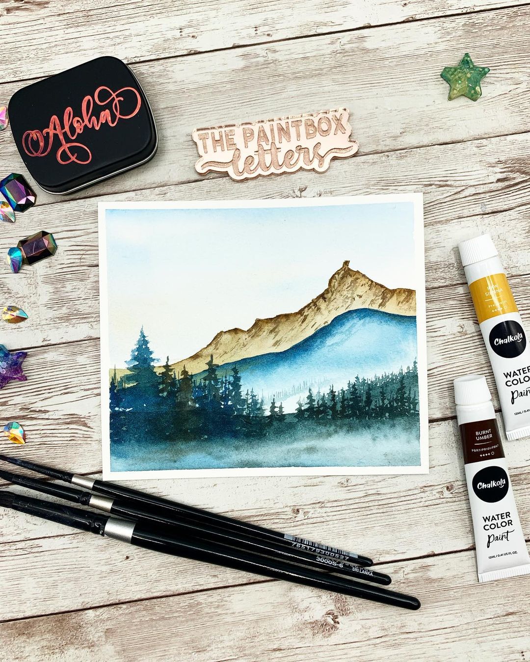 Landscape Watercolor Painting 4