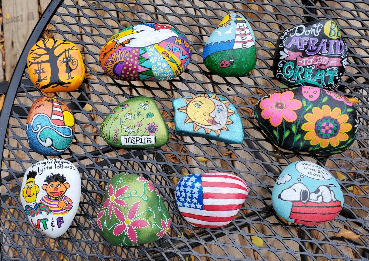 25 Cute and Easy Rock Painting Ideas for Beginners