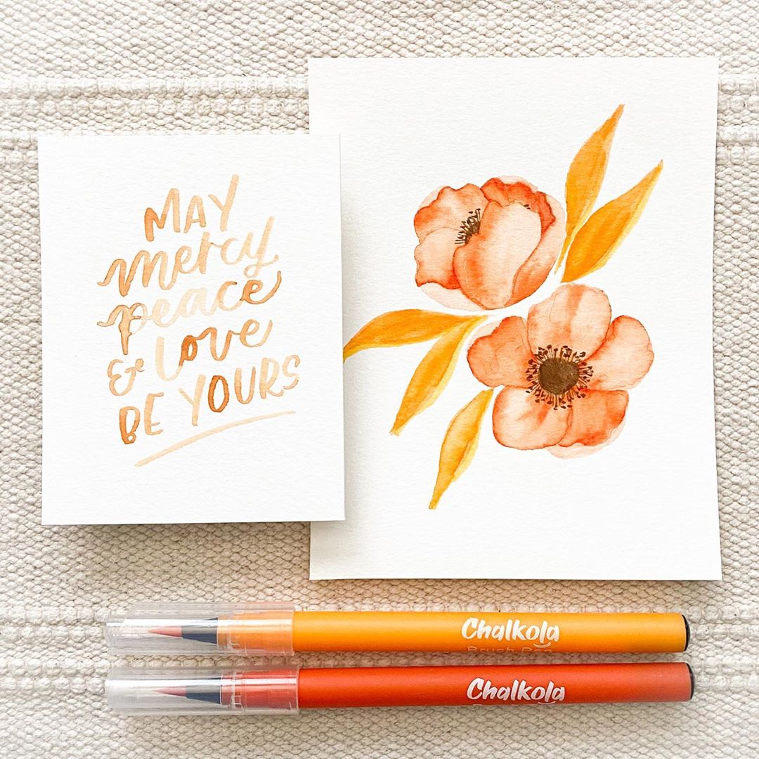 Watercolor Calligraphy 8