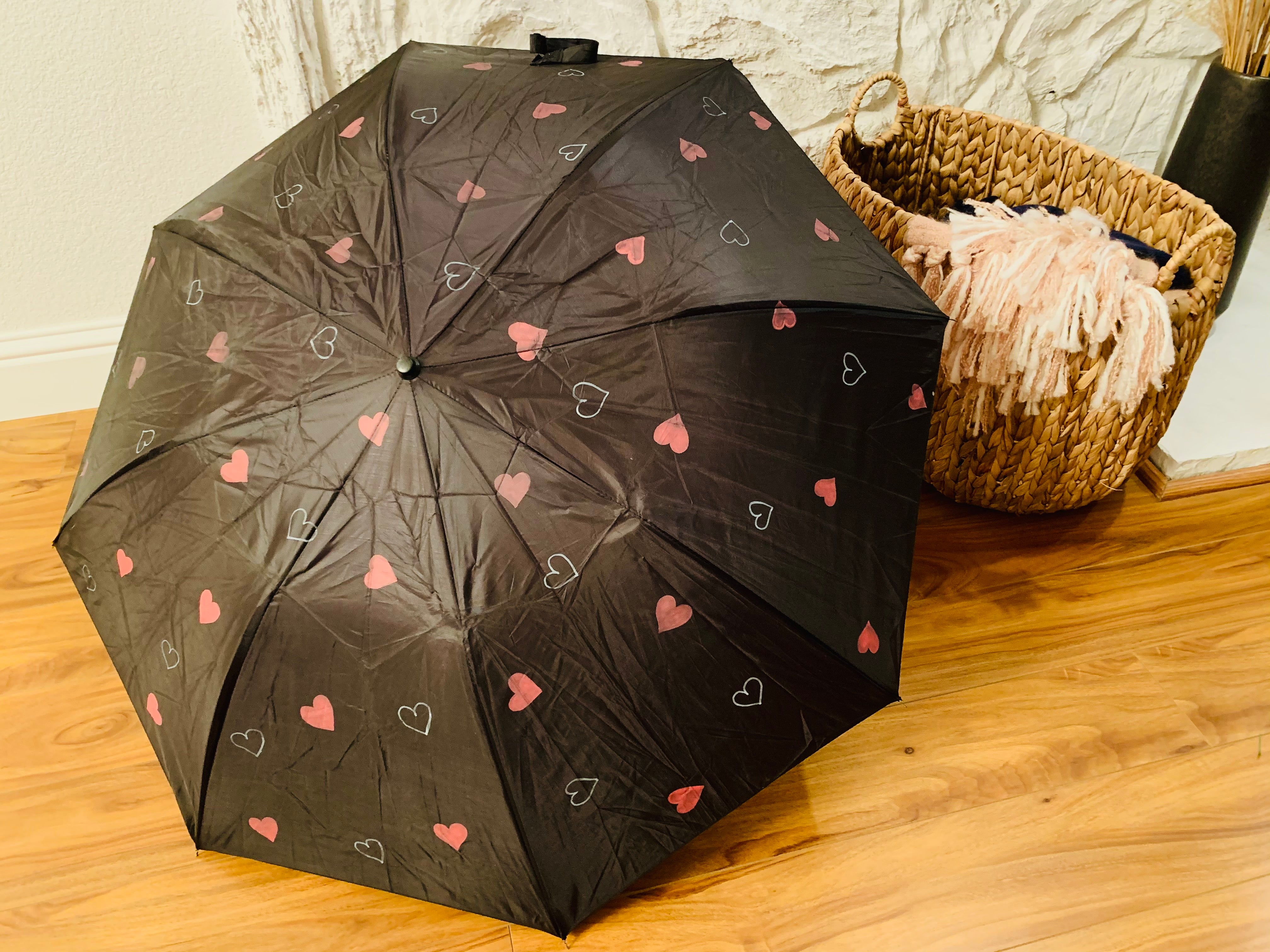 Wearable Acrylic Painting on Umbrella