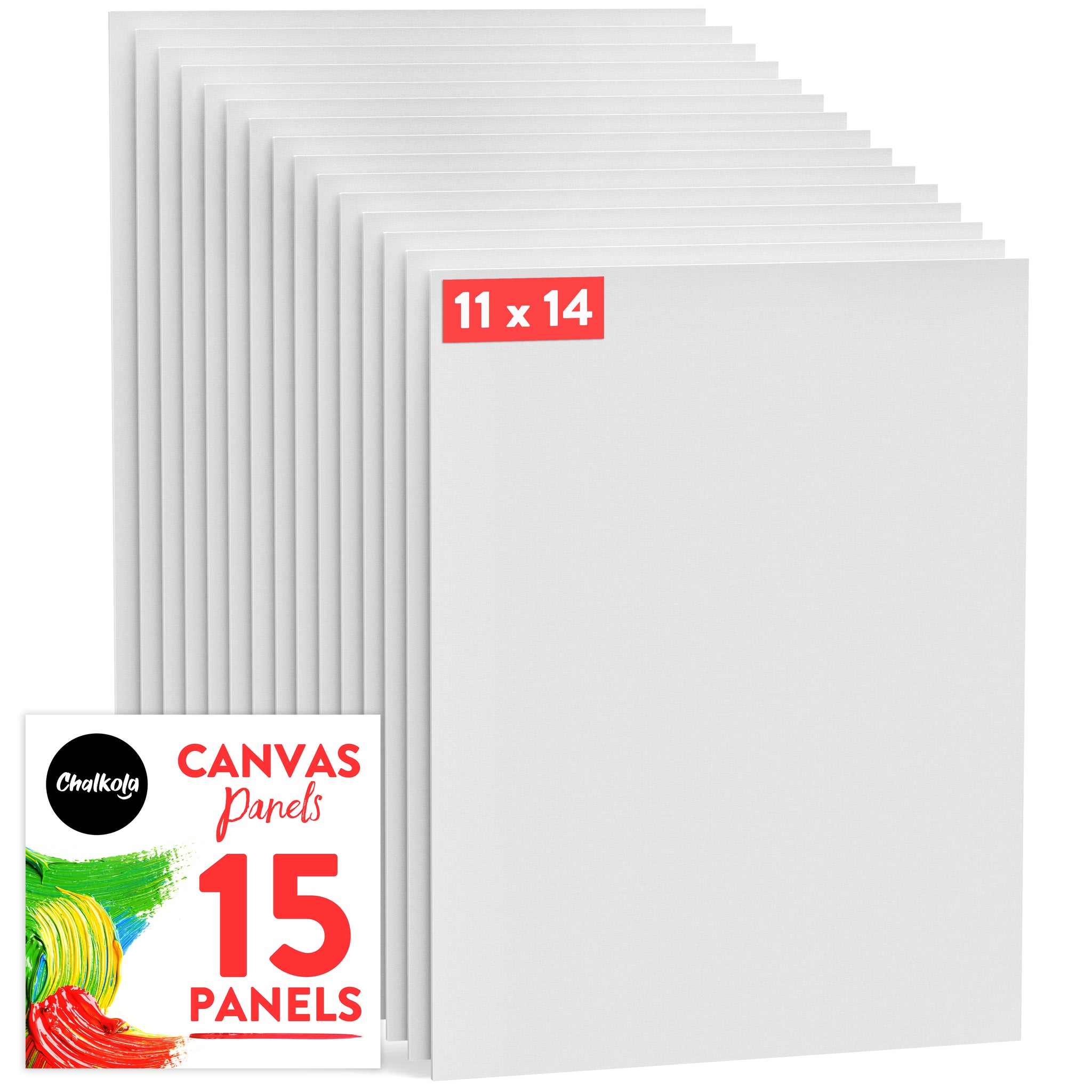 Painting Panels | 11x14 inch (15 Pack) - Art Supply