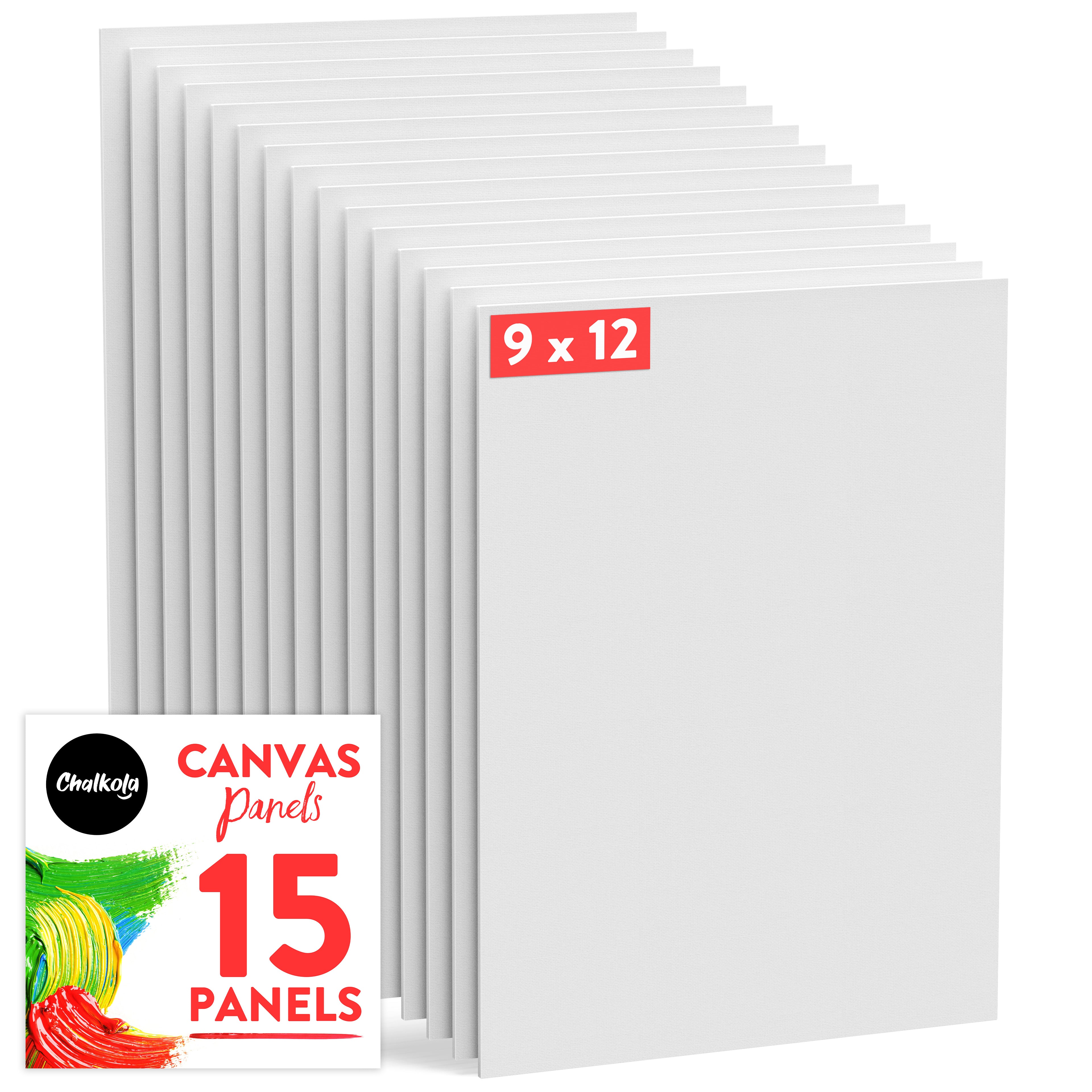 Blick Super Value Canvas Pack - 12 inch x 16 inch, Pkg of 6