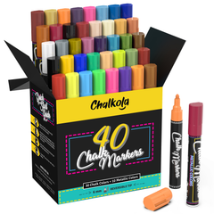 Vintage Colors Chalk Markers - Pack of 20 Pens