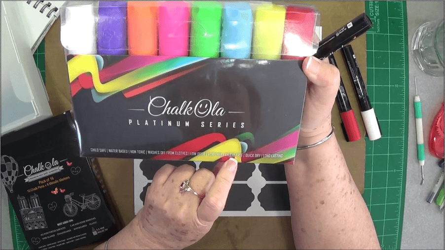 Scrapbooking Using Chalk Markers - Chalkola Art Supply