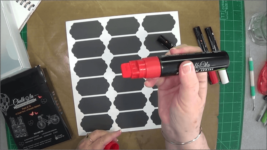 Scrapbooking Using Chalk Markers - Chalkola Art Supply