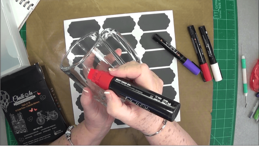 How to Use Chalk Markers on Glass