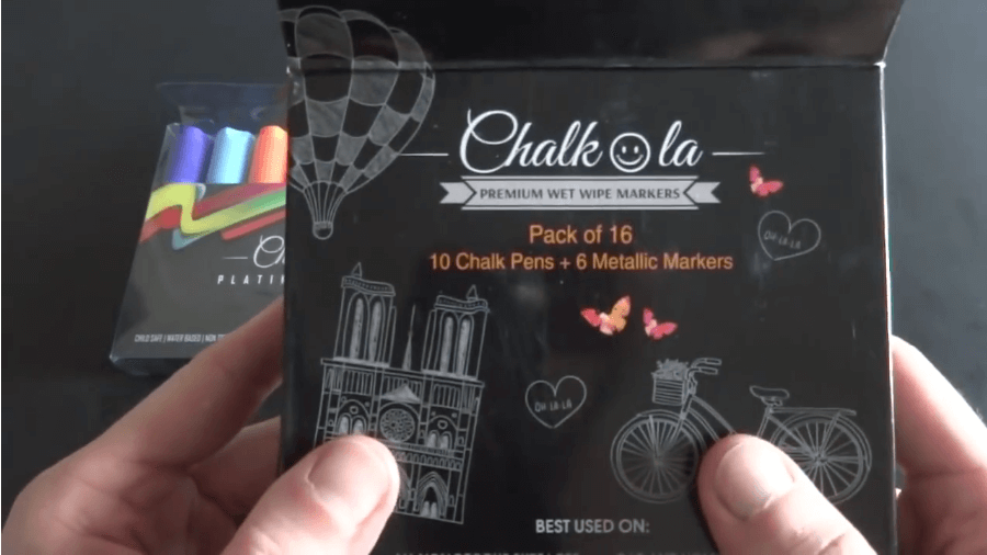 pack of chalk markers