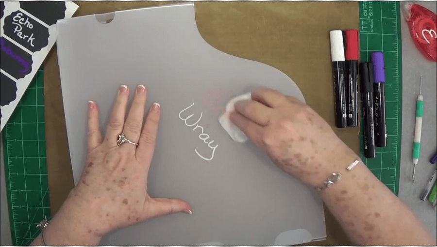 Scrapbooking Using Chalk Markers - Chalkola Art Supply